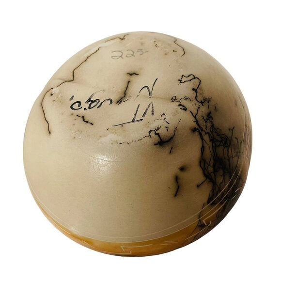 Handcrafted Navajo Pottery Vase Signed VT 4.5" Colorful Southwestern Decor VT Nu - Picture 3 of 8